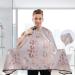 Bolaz Waterproof Barber Cape - Rose Gold Leopard Haircut Bib for Men & Women | Unisex Hair Cutting Cape | Multicolor One Size - Buy Online on GoSupps.com