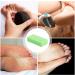 Heavy Duty Callus Remover Pumice Feet Scrubber Reusable Foot Stone Dry and Hard Skin Scraper Heel File Smoother Equipment Convenient Bathroom Equipments Spa Tools Green - Buy Online on GoSupps.com