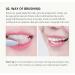 Teeth Whitening Toothpaste Foam 60ml | Bright White Teeth & Stain Removal - Color Correction for Coffee & Smoking - Buy Online on GoSupps.com