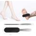 Pedicure Foot File Stainless Steel Foot Rasp File with Ten Free Refill Grits Double-Sided Replacement Pads - Buy Online on GoSupps.com