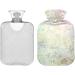 Naanle Vintage Flower Hot Water Bottle with Cover - 2L Heat Therapy for Back Pain Relief Hand & Foot Warmer - Buy Online on GoSupps.com