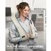 Alljoy Shiatsu Neck Massage Device with Heat | Electric Back Shoulder & Leg Massager for Home & Office | Best Gift for Men (Beige) - Buy Online on GoSupps.com