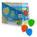 INKEE Paw Patrol Mini Bath Bombs Kids Pack of 10 - 30 Bath Bombs in 3 Colors with Almond Oil & Cola Gum Flavor 8x Paw Patrol Bath Bombs