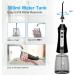 Water Dental Flosser Cordless - 300ML Portable Oral Irrigator with 3 Modes, 5 Water Jet Tips, IPX7 Waterproof - Teeth Cleaner for Braces, Travel - Black - Buy Online on GoSupps.com