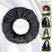 ViviDreamore Satin Silk Bonnet for Sleeping - Black Double Layer Hair Bonnet for Women and Men - Buy Online on GoSupps.com