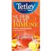 Tea Bundle Consisting of Tetley Super Fruit Tea Mixed Bundle - Peach & Orange Summer Berry Strawberry & Raspberry Blueberry & Raspberry 20 Per Pack (4 Pack) - Buy Online on GoSupps.com