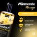 JoyDivision WarmUp Massage Oil Vanilla 150ml | Warming Massage Liquid with Heat Effect | Aromatic & Flavorful Massage Oil - Buy Online on GoSupps.com