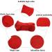 Geyecete Dog Drying Coat - Microfibre Fast Drying Bathrobe Towel - Medium Red - Buy Online on GoSupps.com