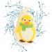 Children's Body Washer Children's Bath Sponge Cute Shapes Natural and Safe Shower Sponge Reusable Body Washer Cute Bathroom Accessories for Sensitive Skin Children Shower Yellow Penguin - Buy Online on GoSupps.com