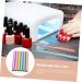 FRCOLOR Manicure Pen Cap Pen Cap multichrome polish protector matte polish manicure for Brush Caps Salon Supply Brush Cover seal Zinc Nail Design Cap 8x0.92cm Assorted Color - Buy Online on GoSupps.com