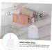 Outanaya 3pcs Foaming Net Soap Exfoliating Mesh Soap Saver Bag Facial Cleaning Soap Bag White Pe - Buy Online on GoSupps.com