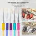 FIOERDTUIE Nail Brush Nails Painting Tool Convenient Fingernail Art Brushes DIY Decoration Accessory Fingernails Pens for Salon Dark blue - Buy Online on GoSupps.com