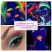 8pcs UV Body Paint Kit - Glow in the Dark Makeup Set for Halloween & Black Light Body Painting - Buy Online on GoSupps.com