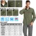 Linlon Men's Long Sleeve Safari Shirt | UPF 50+ UV Protection | Quick Dry & Cooling Technology | for Hiking, Fishing, Camping | X-Large, Army Green - Buy Online on GoSupps.com