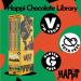 Happi Vegan Chocolate Gifts Oat Milk Chocolate Library - 4 x 80g Bar Vegan Chocolate Selection Box - Buy Online on GoSupps.com