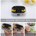 Two Yellow Eyes Pill Box | 2 Compartment Medicine Organizer | Portable Decorative Metal Pill Case for Pocket & Purse - Buy Online on GoSupps.com
