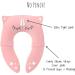 Hippypotamus Pink Unicorn Travel Potty Seat for Toddler - Foldable Training Seat for Baby & Kids - Buy Online on GoSupps.com