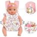 GAGAKU Baby Doll Carrier - Pink Peach Blossom Toy Sling with Adjustable Straps for Kids - Buy Online on GoSupps.com