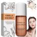 Koec Vanilla Coconut Perfume Coconut Vanilla Perfume Body Mist Travel Size Body & Hair Fragrance Mist 50 Ml Travel Size Long Lasting Perfume Spray (vanilla cocount)