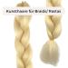 Synthetic Hair for Braiding Light Blonde with Yellow Tinte Braids Extensions for Hair Extensions Ideal for Rastas Braiding Hair for Women and Men for Thickening Hairpiece for Braid (Light Blonde) - Buy Online on GoSupps.com