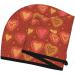 Hair Towel Wrap - Quick Drying Turban with Button | Flower Hearts Design - Buy Online on GoSupps.com