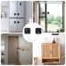 Refrigerator Lock with Code - 2 Piece Self-Adhesive Child Safety Lock for Drawers & Cupboards (No Drilling) - Ideal for Kids Under 5 - Buy Online on GoSupps.com