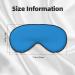 Buy Soft Blue Eye Mask - Adjustable Nighttime Comfort for Men & Women | International Shipping Available - Buy Online on GoSupps.com