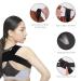 Adjustable Breathable Posture Corrector for Teens and Women | Upper Back Brace Support Straightener for 88-132 Lb | Corset Spine Support Belt for Pain Relief | Black - Buy Online on GoSupps.com