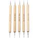 ONE1X 20pcs Nail Art Designing Painting Dotting Detailing Pen Brushes Bundle Tool Kit - Buy Online on GoSupps.com