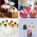 Lollipop Sticks 500 Pieces White Paper Treat Lollipop Sticks Lollipop Treat Sticks Sucker Stick for Cake Topper Rainbow Candy Cake Pops Chocolate (6 Inch) - Buy Online on GoSupps.com