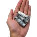 Rainbow Moonstone Crystal Tower 2-3 Inch - Natural Healing Point Obelisk for Reiki Grid, 1 Pc - Buy Online on GoSupps.com