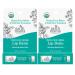 Earth Mama Medicated Herbal Lip Balm | Organic Lip Balm with Menthol for Fever Blister & Cold Sore | Refreshing Menthol Mint Lip Care 0.15 oz (2-Pk) 1 Count (Pack of 2)