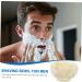 Goohochy Travel Razor Brush & Bowl Set - Premium Shaving Foam Shell for Men | Portable Shaving Mug & Cup - Buy Online on GoSupps.com