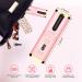 Buy Cordless Auto Hair Curler - Portable Automatic Curling Iron with LCD Display | Fast Heating & Rechargeable Hair Styling Tool - Buy Online on GoSupps.com