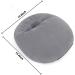 Electric Heating Pillow | USB Foot Warmer for Bad Circulation | Soft Winter Heating Slippers - Silver Gray - Buy Online on GoSupps.com