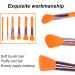 Eyeshadow Brush Cosmetic Brush Fit Skin Friendly Soft Hair Accurate Coloring Washable Reusable for Women Lady for Home Travel for Dating Party(orange) - Buy Online on GoSupps.com