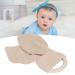 Baby Teething Wooden Ring - Bunny Ears Design | Soothing Cotton Gauze Bite-Resistant | Ideal Teething Relief (Khaki) - Buy Online on GoSupps.com