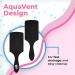 Wet Brush Paddle Detangler Hair Brush Black - For Women Men Kids - Removes Knots and Tangles - Best for All Hair Types - Buy Online on GoSupps.com