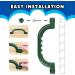 TURFEE 8 Pack Playground Safety Handles Set  Swing Set Kids Safety Hand Grips for Playset  Green Grab Handle Safety Bars for Jungle Gym  Climbing Frame  Play House Handles - Buy Online on GoSupps.com