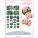 Kalolary Self-Adhesive Nail Film Stickers - 12 Sheets Marbled Nail Art Designs for DIY Manicure & Fashion Decor - Buy Online on GoSupps.com