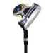 Rife Golf Men's 812s Offset 7 Wood Club, Right Handed Regular Flex with Men's Size Black Pro Velvet Grips