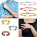 Crainoc Titanium Ion Osmium Arm Rings - 3Pcs Ultra Magnetic Therapy Bracelets for Lymph Drainage & Health - Buy Online on GoSupps.com