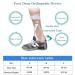 SFKLYU Footrest Orthesis Ankle Support - Removable Bandage Drop Foot Splint for Walking | Left Size S - Buy Online on GoSupps.com