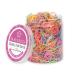 2000 pieces of multi-colored rubber bands tiny hair tie rainbow Small braid rubber baby hair gum for toddlers no pinch jasvrelin 1 piece (2000 pack) colorful