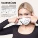Kitty White Disposable Face Masks - Made in Germany | 50 Pieces, Type IIR, CE Certified, Triple Layer Filtration | Breathable, Elastic Earloops, Adults Standard Size - Buy Online on GoSupps.com