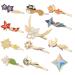 12PCS Genshin Hair Clips Metal Hair Pins Diluc  Xiao  Mona  Keqing  Hutao  Raiden Shogun  Venti  Zhongli Hair Barrettes Gift for Women Genshin Hair Accessories 12PCS Set-4