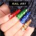 12 Colors Glitter Set | Fluorescent & Holographic Sequins for Festival Decor Crafting & Nail Art - 96g Total - Buy Online on GoSupps.com