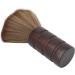 Qukaim Salon Neck Brush Hair Cutting Neck Dust Brush Salon Barber Nylon Hair Wooden Handle Face Neck Dust Cleaning Brush - Buy Online on GoSupps.com