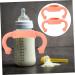 Toyvian 2 pcs Feeding Bottles Handle Grip Feeding Bottles Holder Bottle Handle Silicone Soft Soft Handle Handle Bottle Holder Feeding Bottle Wide Mouth - Buy Online on GoSupps.com