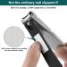 Stainless Steel Professional Nail Clippers Set for Men/Women with Catcher - Lermende Manicure/Pedicure Kit in Travel Case - Buy Online on GoSupps.com